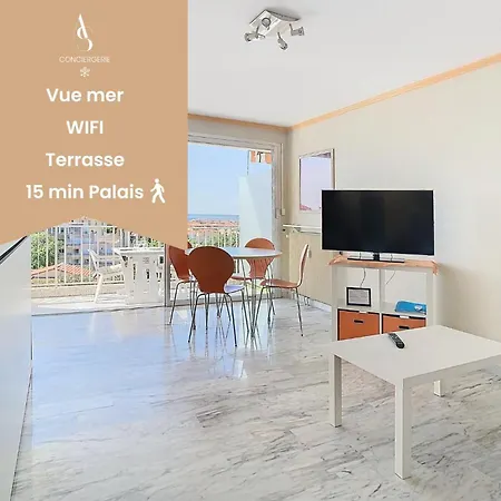 Montfleury - Studio 28M2 - Vue Mer - Centre Cannes Extérieur photo